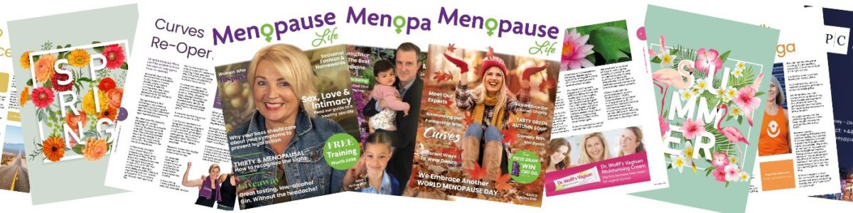 Menopause Experts magazine examples