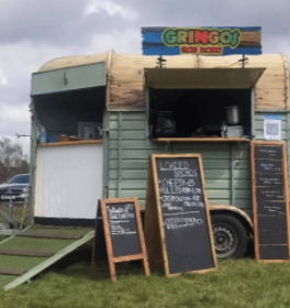 Gringos Mexican food stand