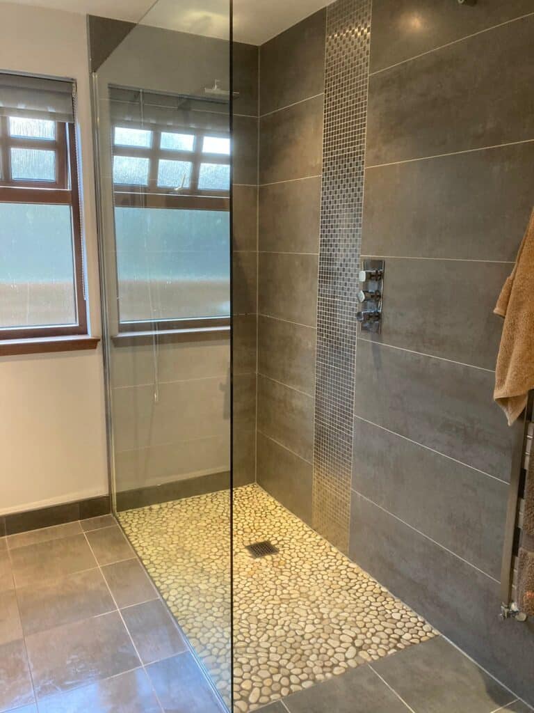 Newly revamped luxury shower unit